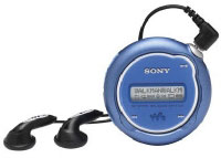 Sony Walkman NW-E107 1GB Blue (NW-E107L)
